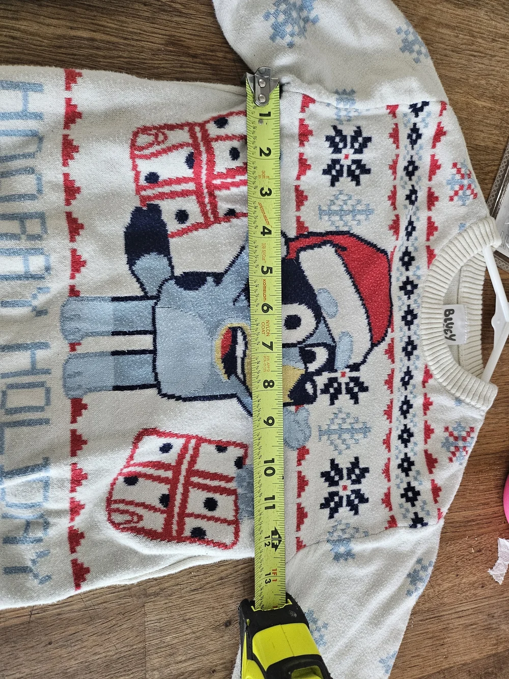Bluey preloved festive